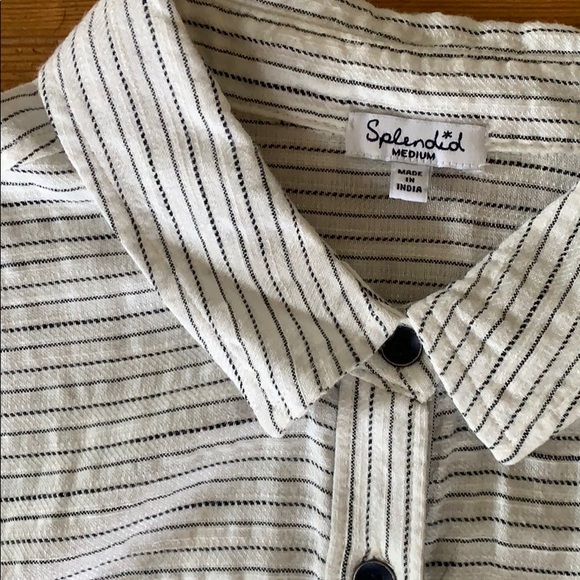 Splendid summer sleeveless stripe dress M - Picture 2 of 4